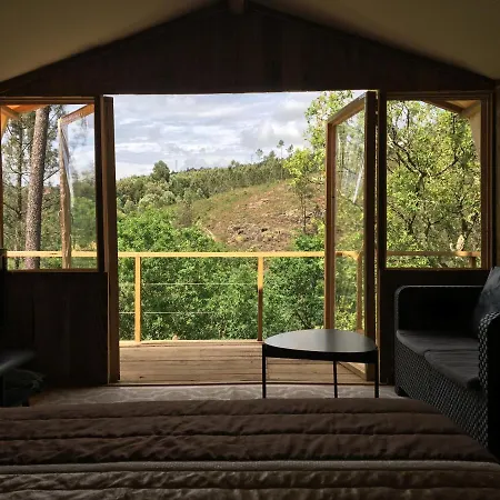 Glamping Nas Arvores Роскошный шатер Понти-да-Барка