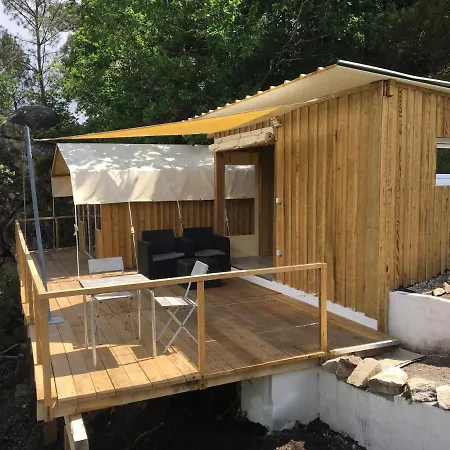 Glamping Nas Arvores Роскошный шатер