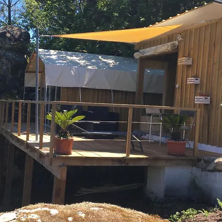 Роскошный шатер Glamping Nas Arvores Понти-да-Барка